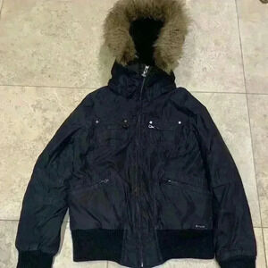 Black Tna  winter jacket size medium